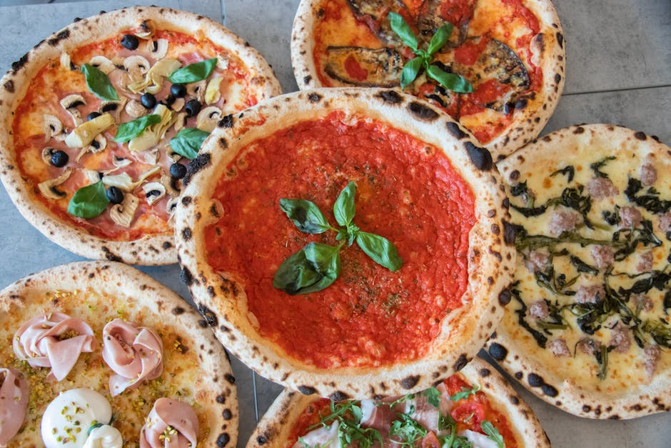 Autentica pizza italiana in un ristorante consigliato